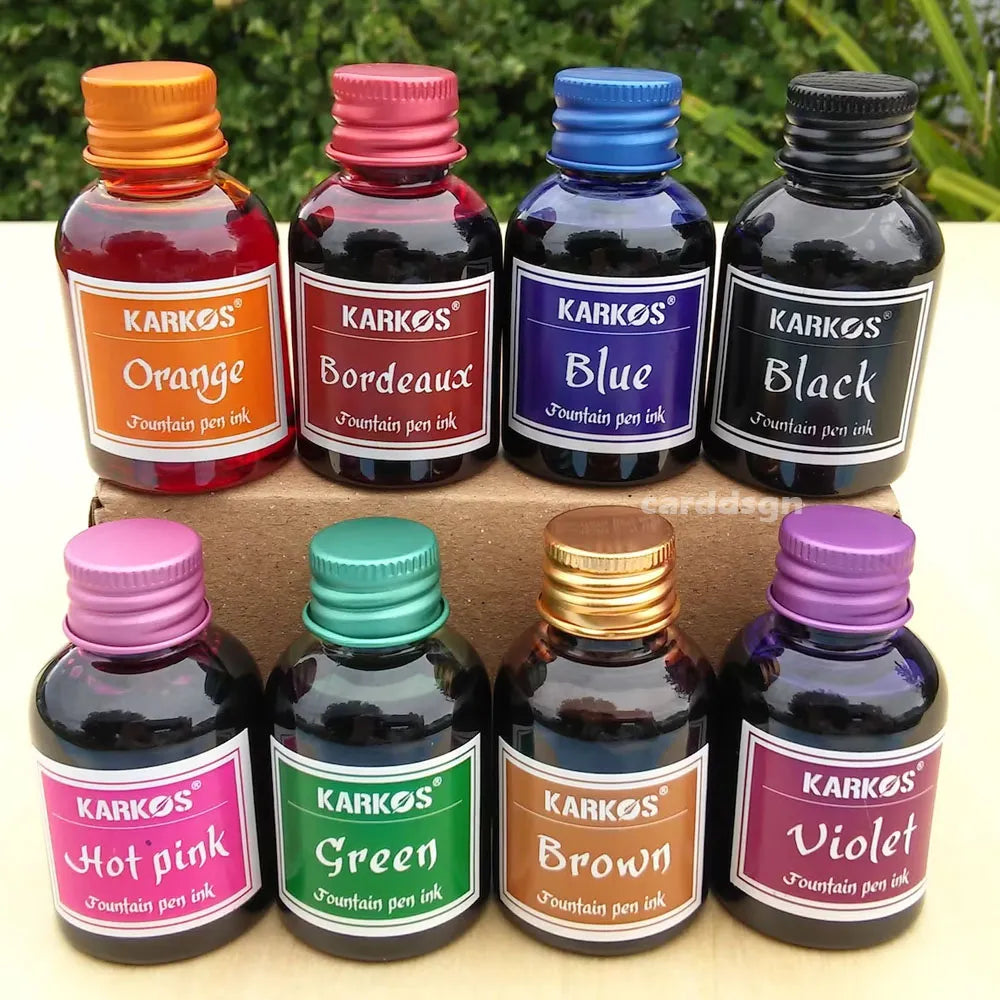 Colorful Fountain Pen Ink Smooth Liquid