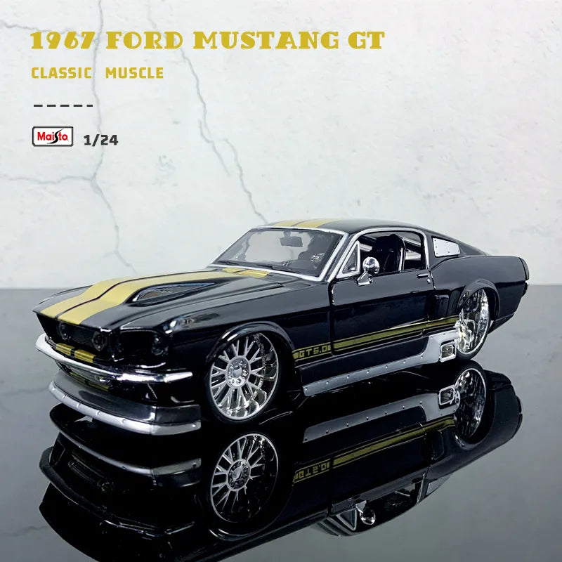 Modified Version 1967 Ford Mustang GT Car