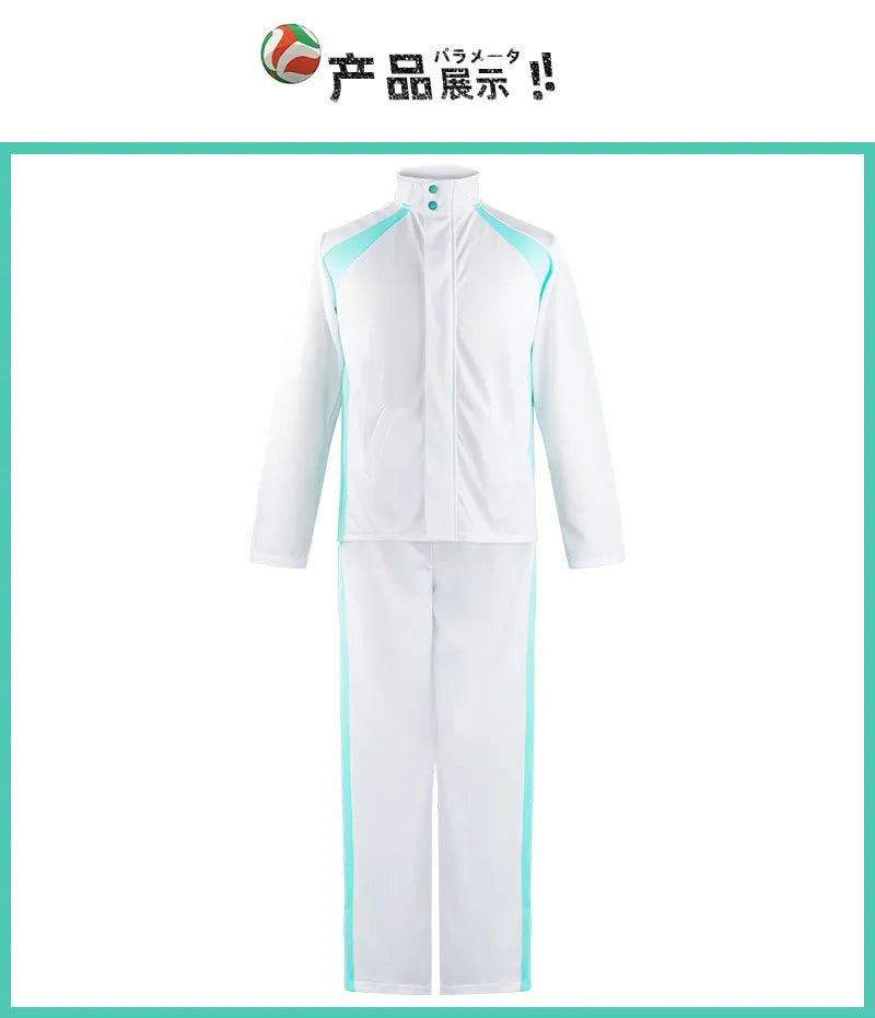 Haikyuu Anime Volleyball Cosplay Jacket School Uniforms