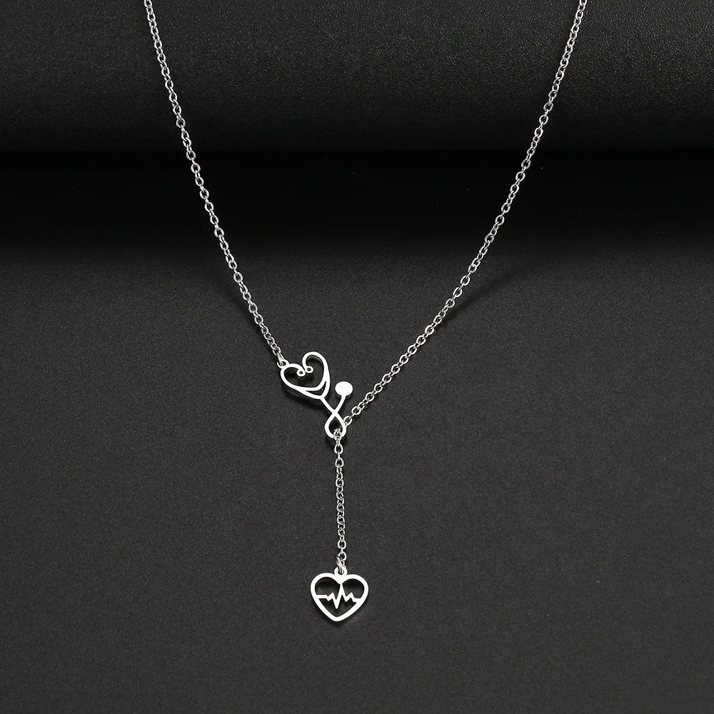 Stainless Steel Pendant Chain Necklaces