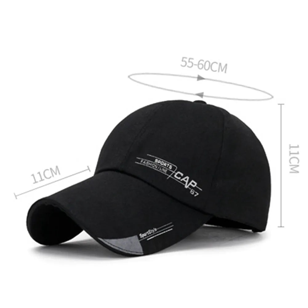 Waterproof Duck Tongue Sun Visor Baseball Cap