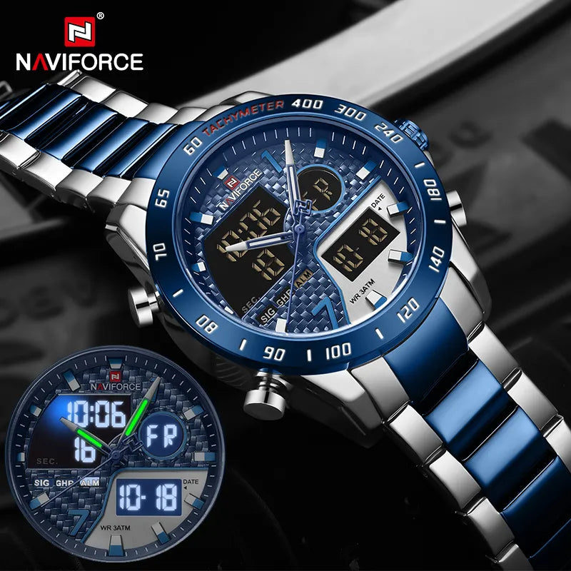 Steel Strap Male Watches