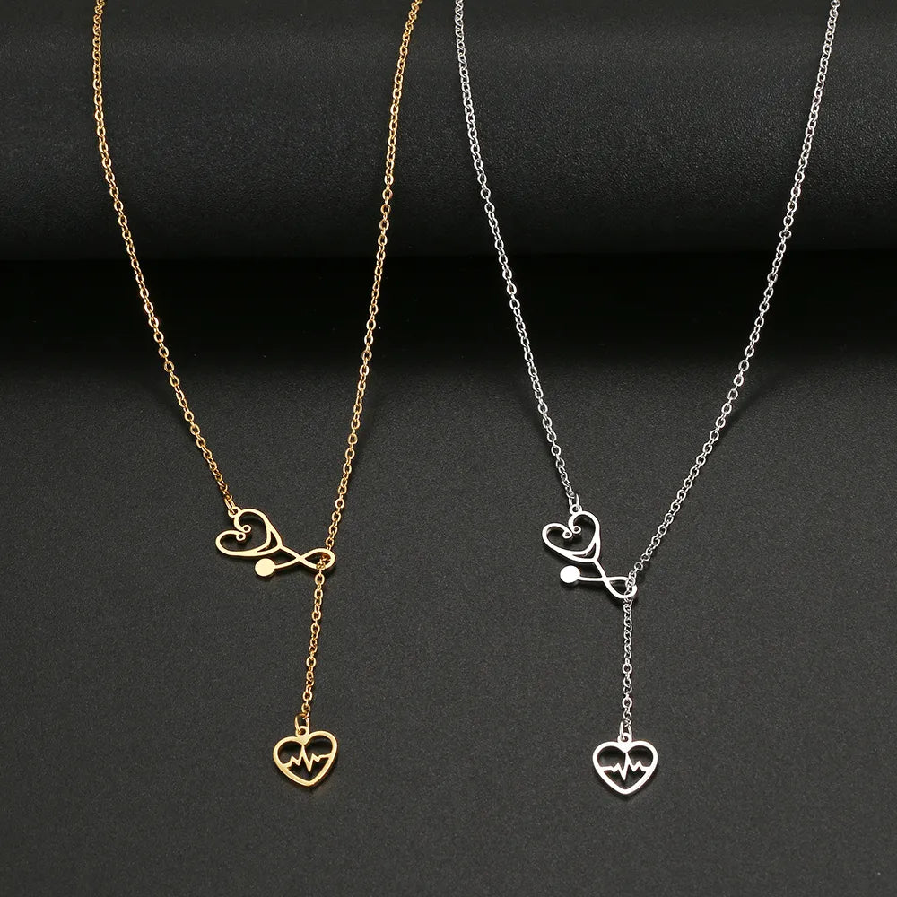 Stainless Steel Pendant Chain Necklaces