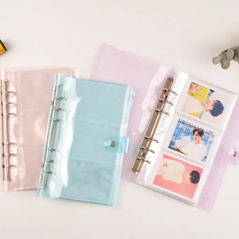 Transparent Loose Leaf Binder Notebook