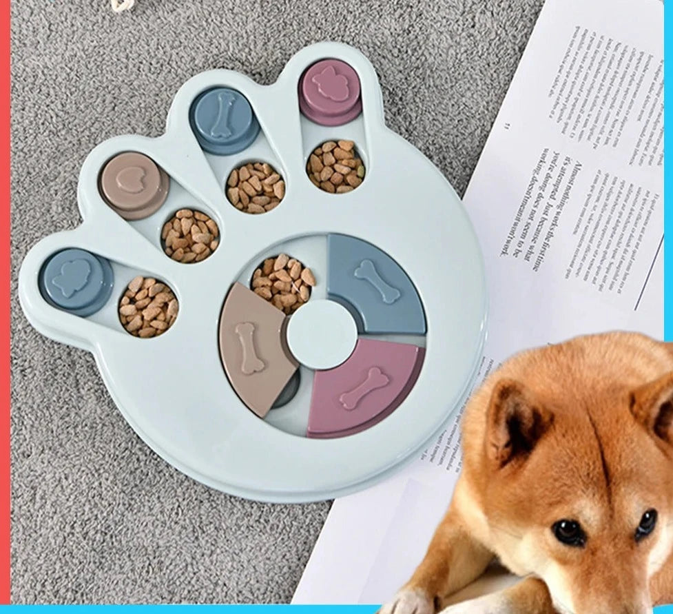 Dog Training Feeding Turntable Toy