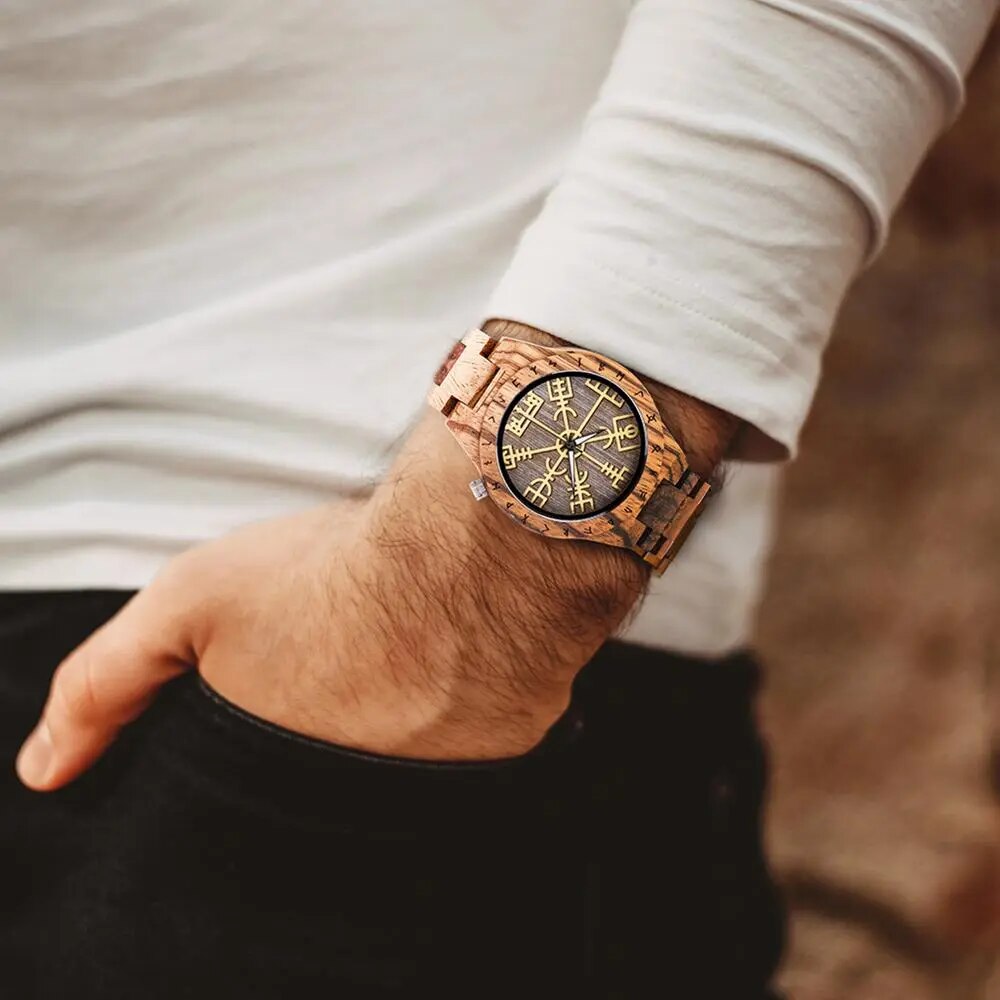 Vegvisir Design Luxury Wood Watches