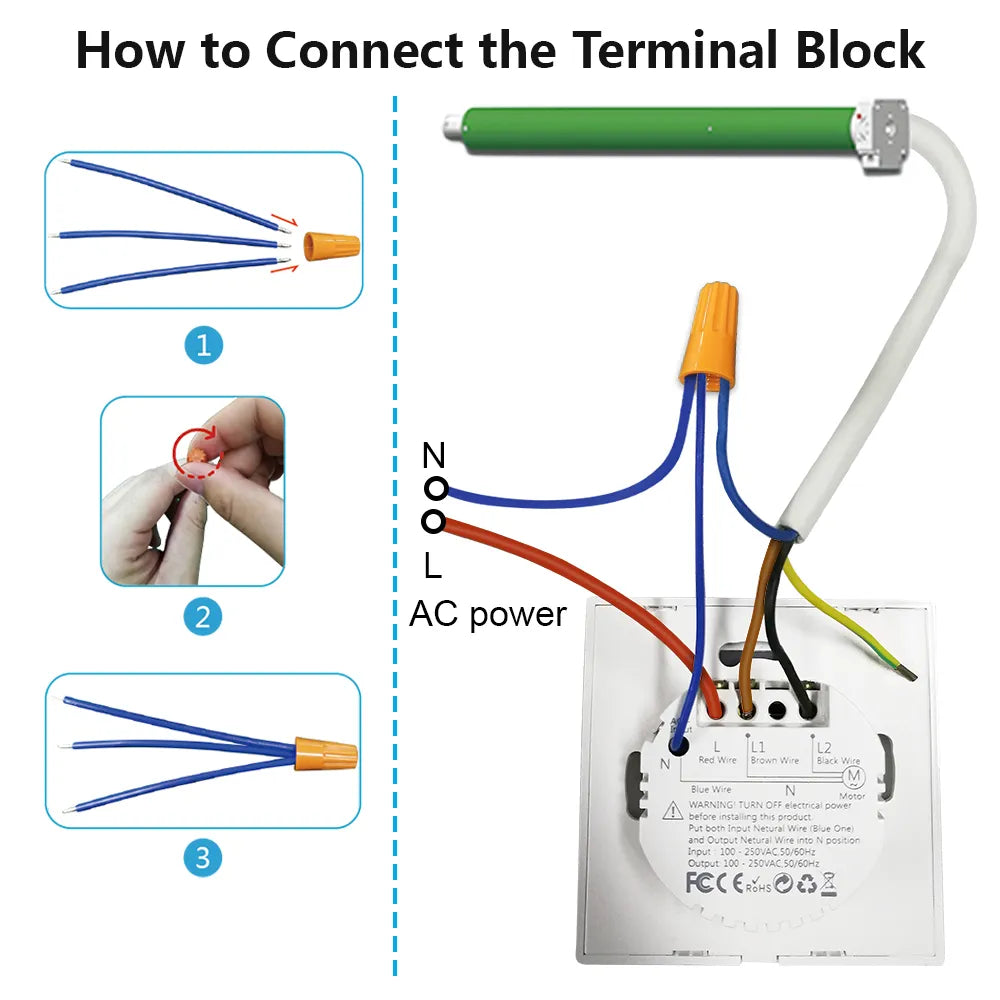 Smart Life Curtain Switch Remote Control