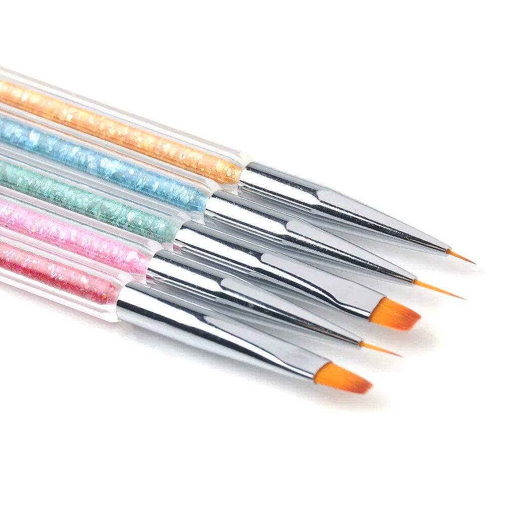 Nail Dotting Gel Liner Polish Brush Set