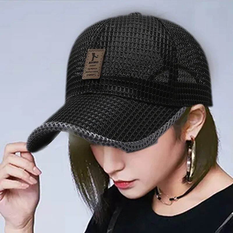 Summer Breathable Mesh Baseball Cap