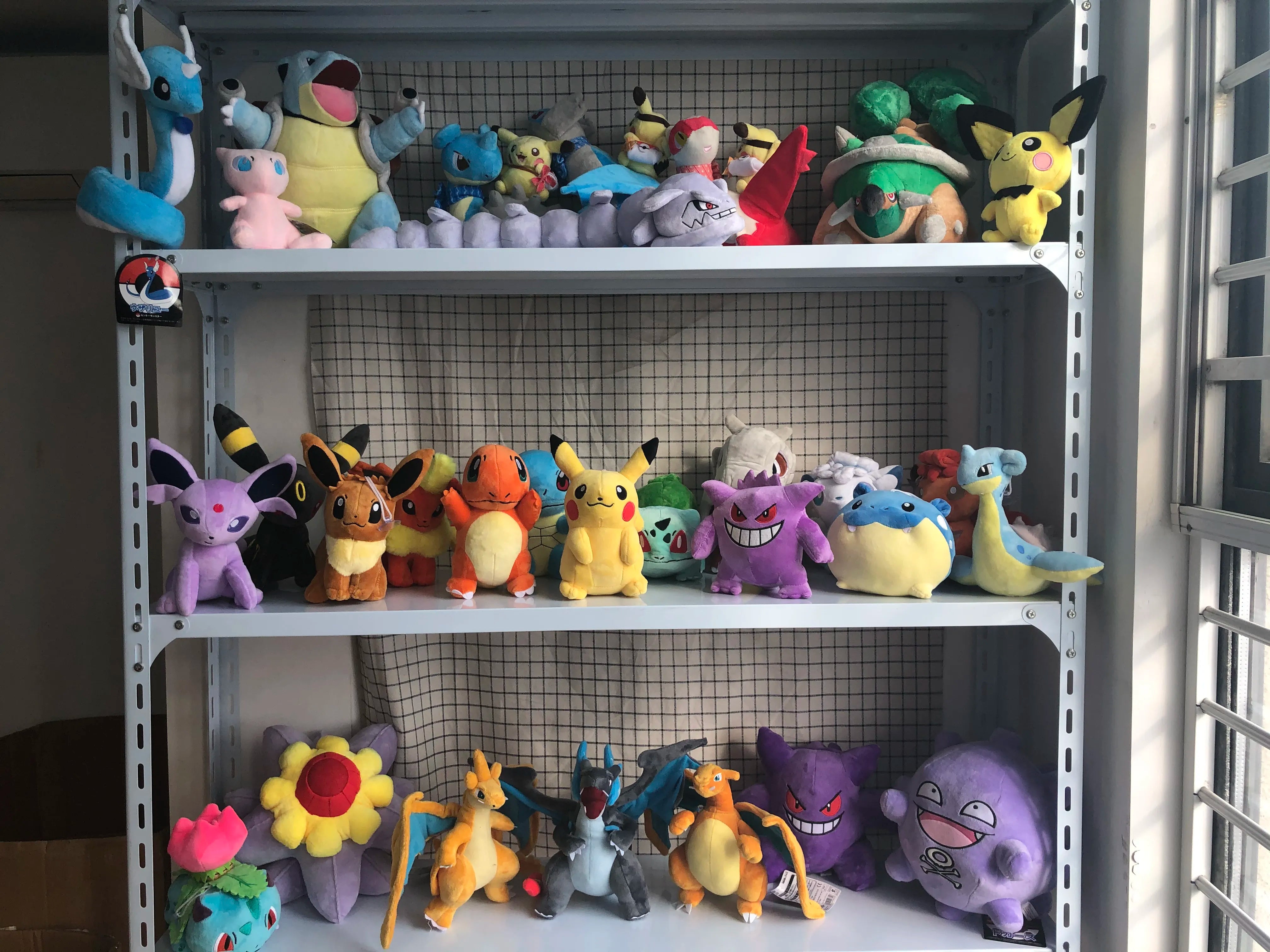 Pokemon Plush Toys Pikachu Eevee Charmander Squirtle & More