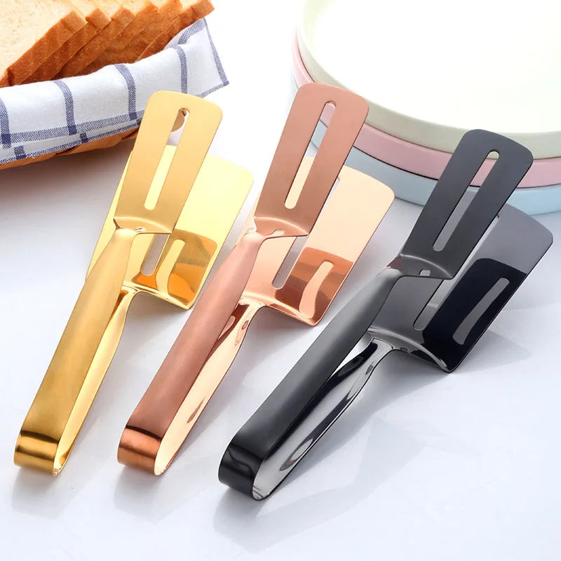 Cookware Steak Tong Gold Bread Clip