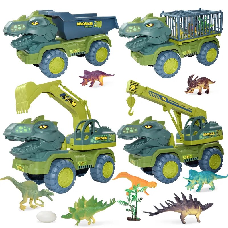 Children Dinosaur Transport Car Toy