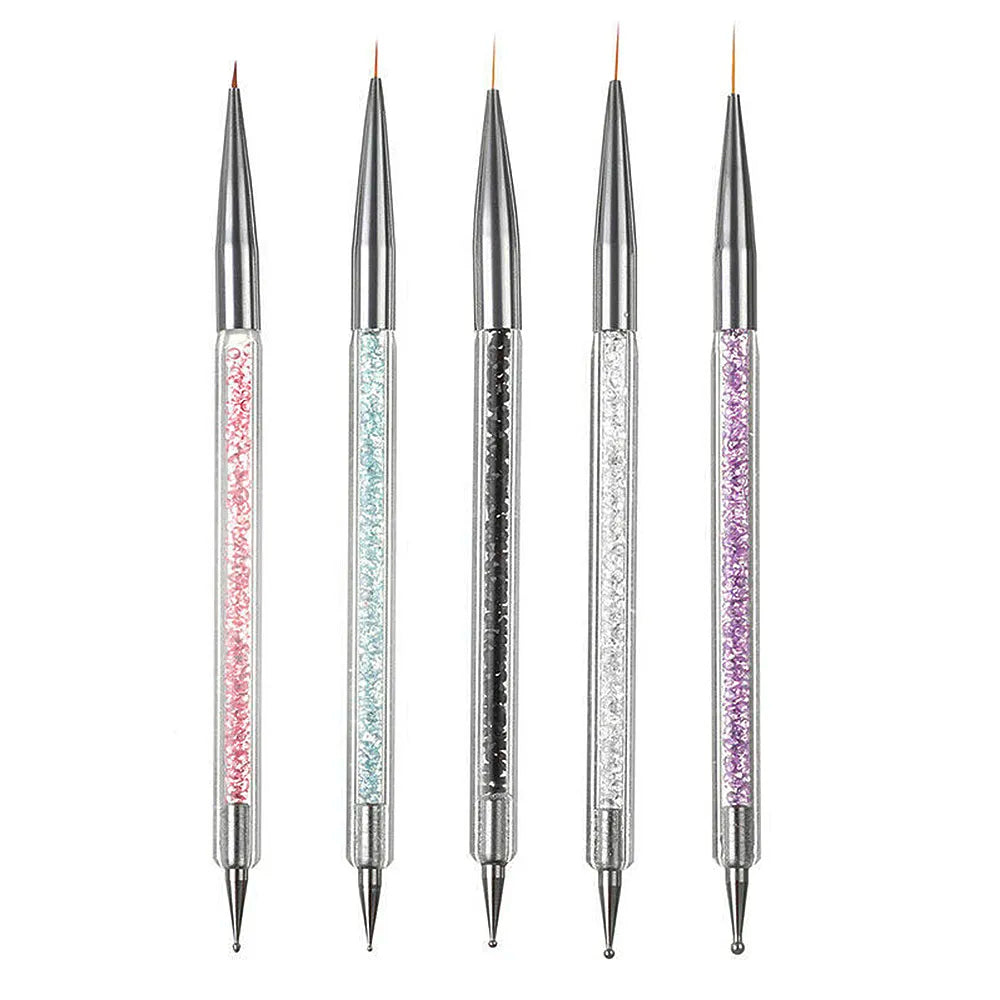 Nail Dotting Gel Liner Polish Brush Set