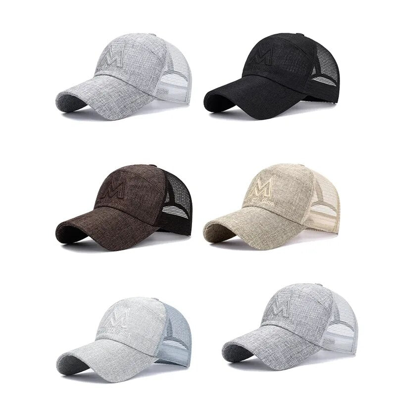 Summer Breathable Mesh Baseball Cap