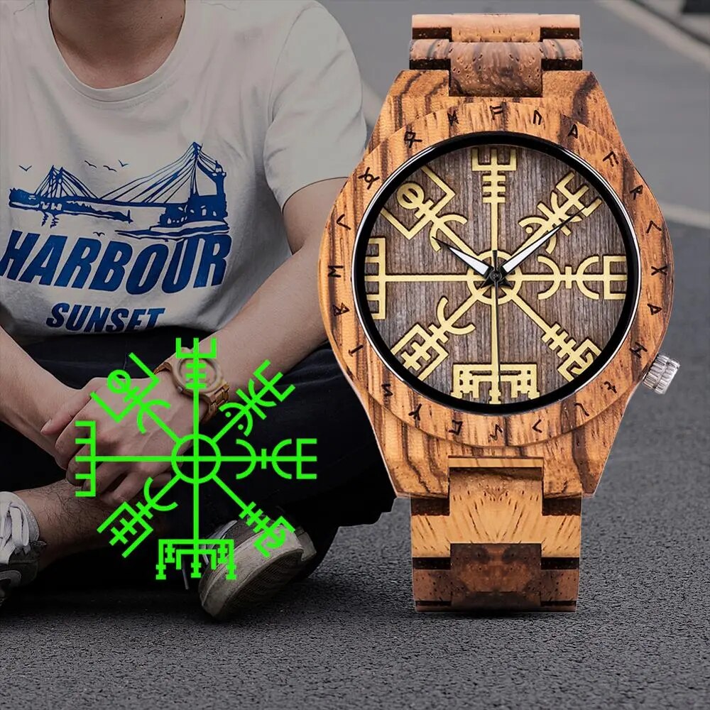 Vegvisir Design Luxury Wood Watches