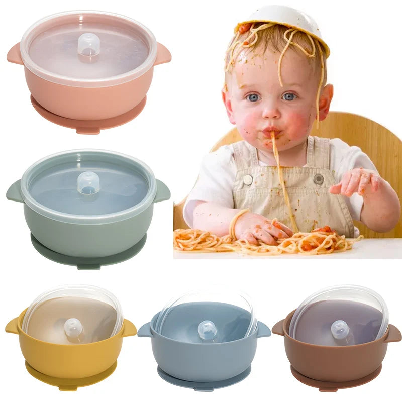 Silicone Baby Feeding Bowl