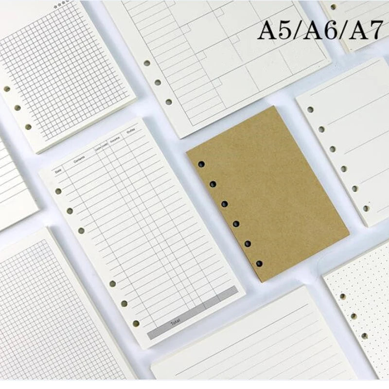 Spiral Binder Index Inside Page