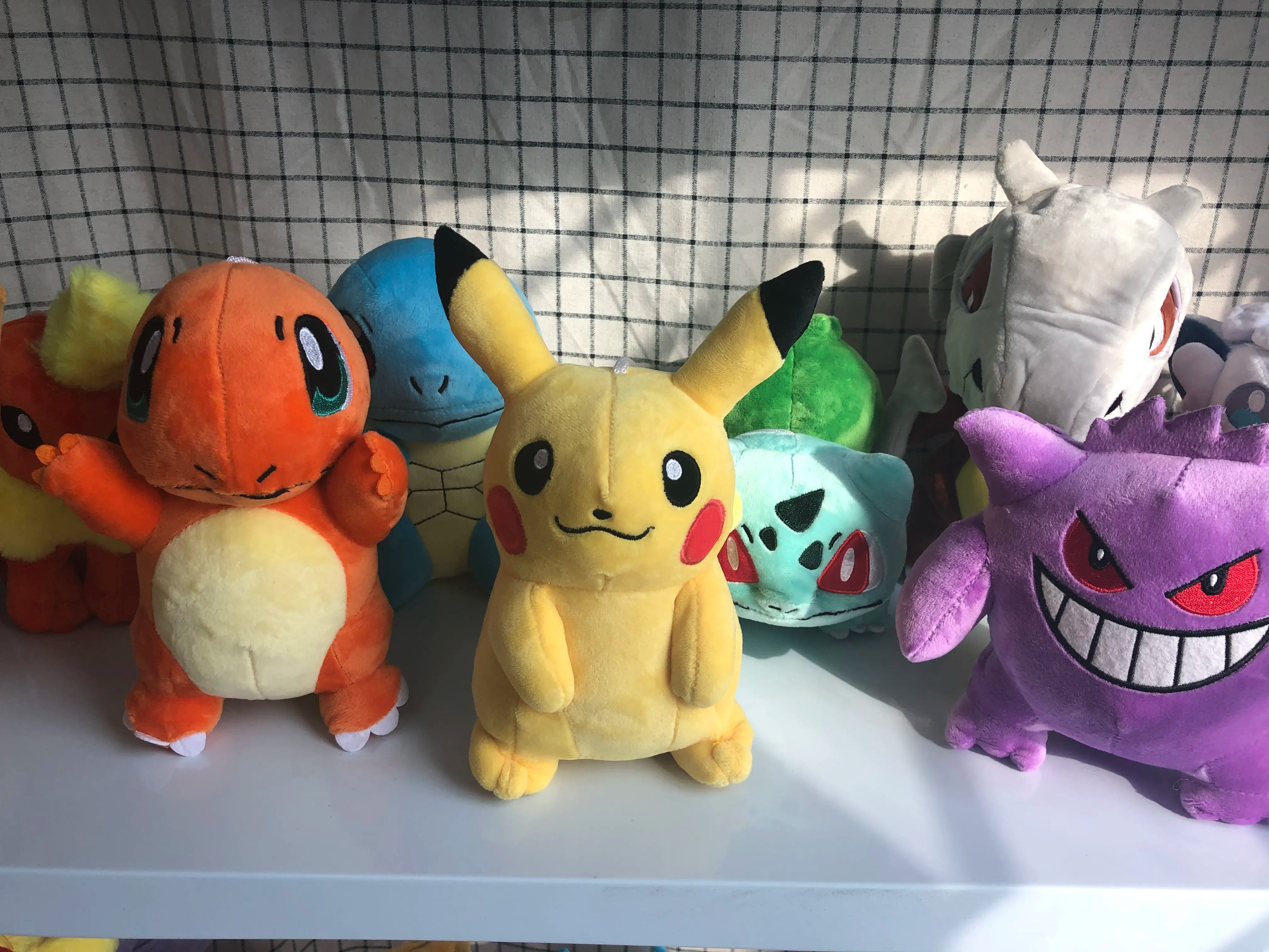 Pokemon Plush Toys Pikachu Eevee Charmander Squirtle & More