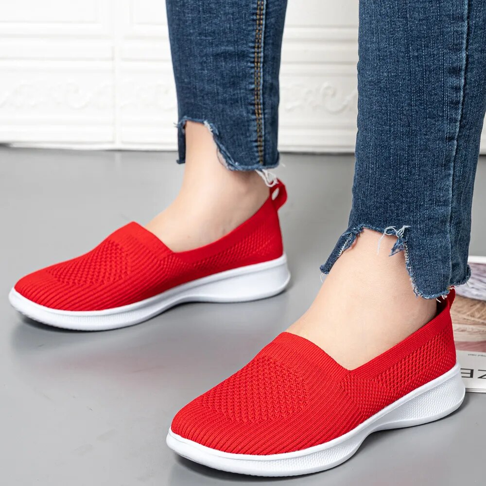 Lightweight Knitted  Sneakers