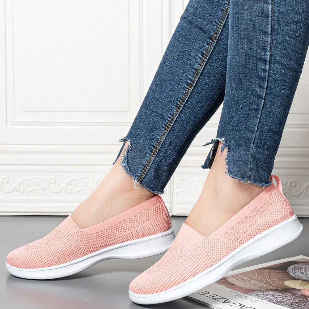 Lightweight Knitted  Sneakers