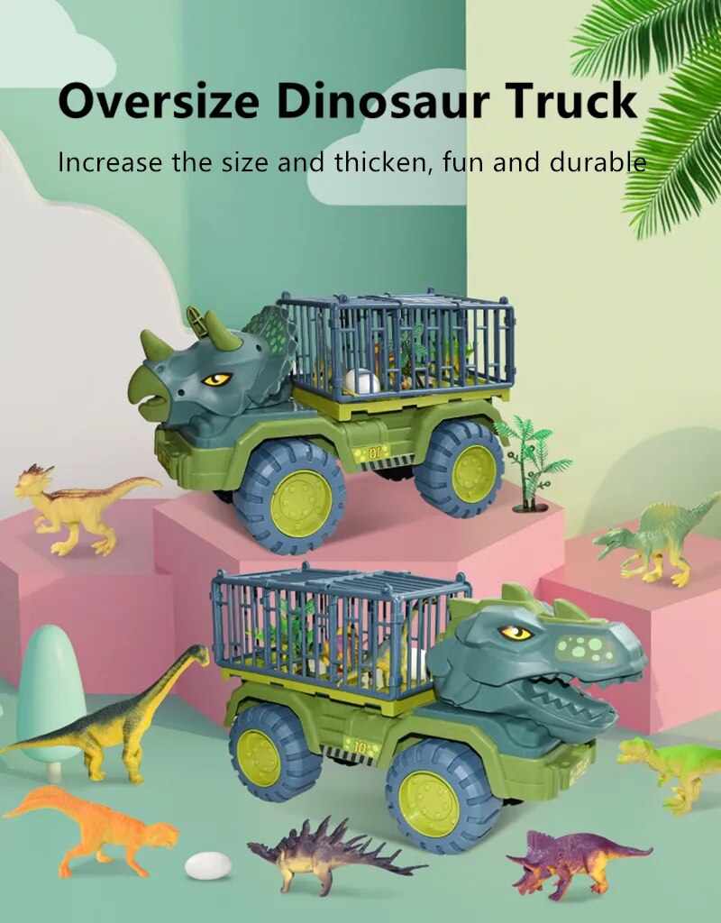 Children Dinosaur Transport Car Toy