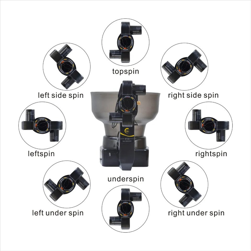 Precision Training Table Tennis Robot S102