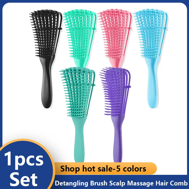 Hair Detangling Scalp Massage Brush