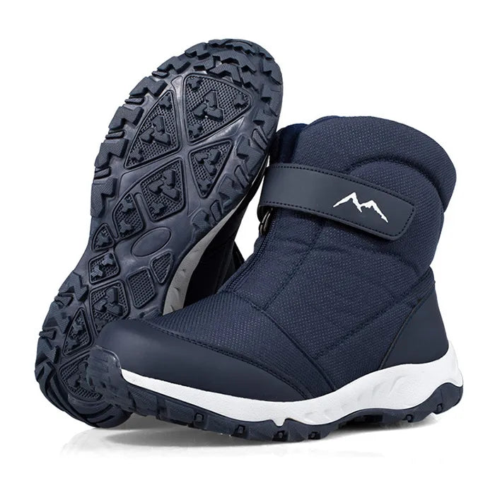 Male Plus Velvet Warm Couple Snow Boots