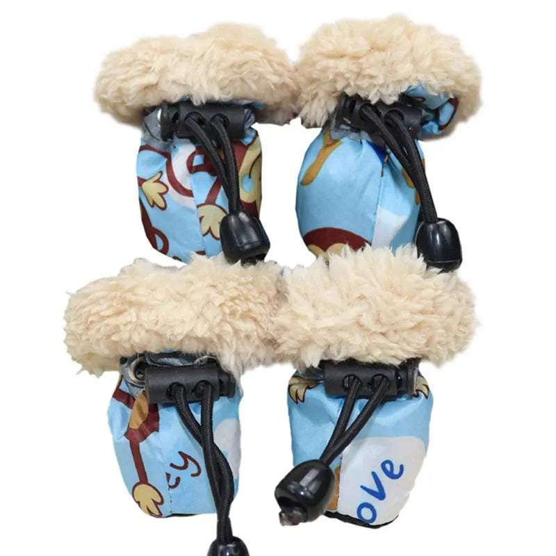 Winter Thick Warm Pet Dog Shoes