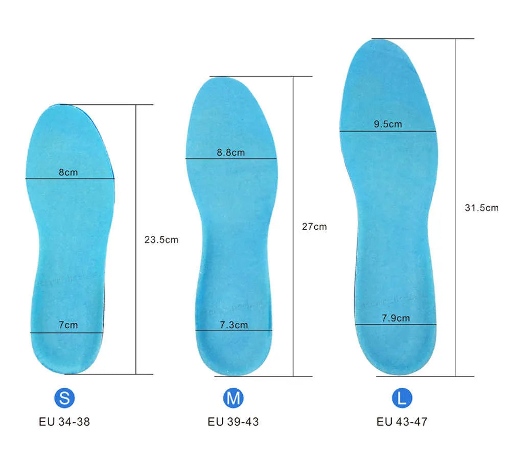 Silicone Non-Slip Gel Sport Insoles