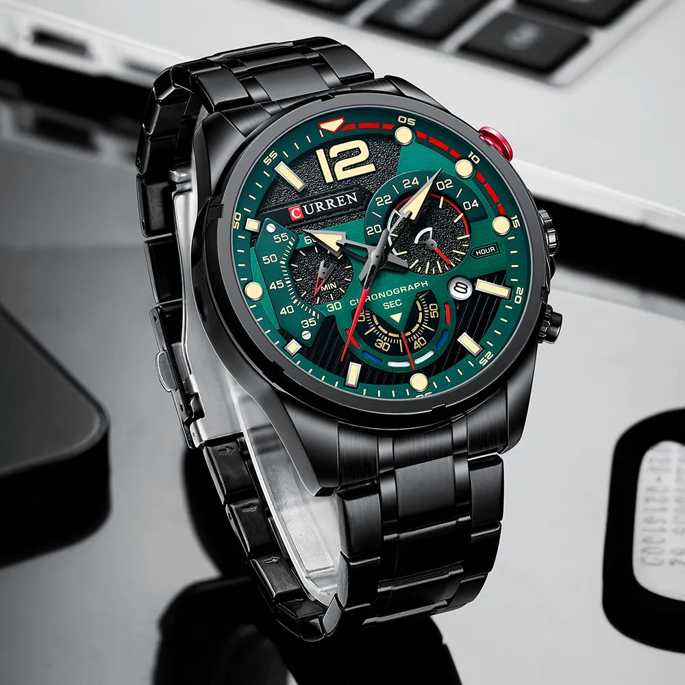 Sport Quartz Chronograph Wristwatches