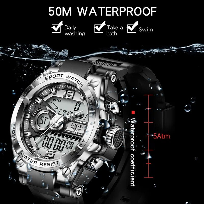 Creative Waterproof Alarm Watch