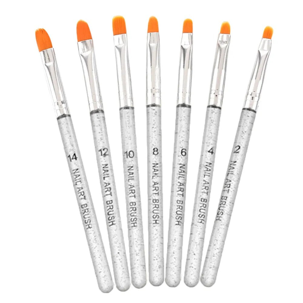 Nail Dotting Gel Liner Polish Brush Set