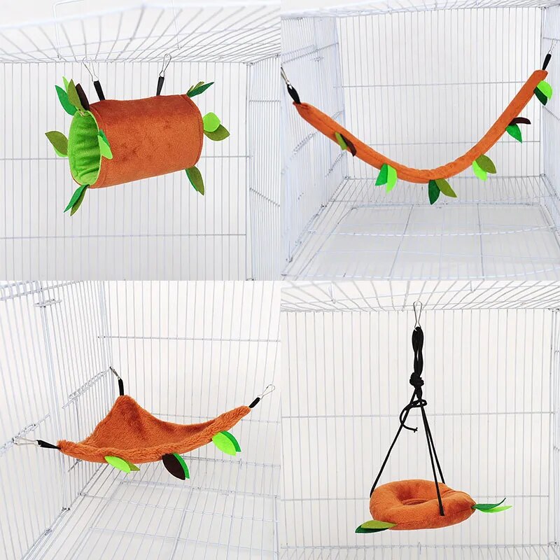 Cute Plush Cotton Hamster Hammock