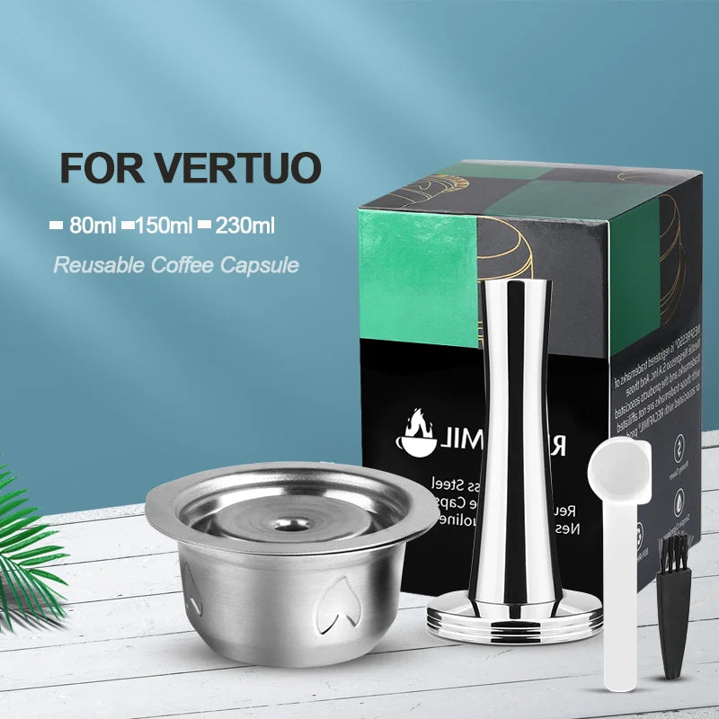 Vertuo Coffee Capsule Steel Stainless