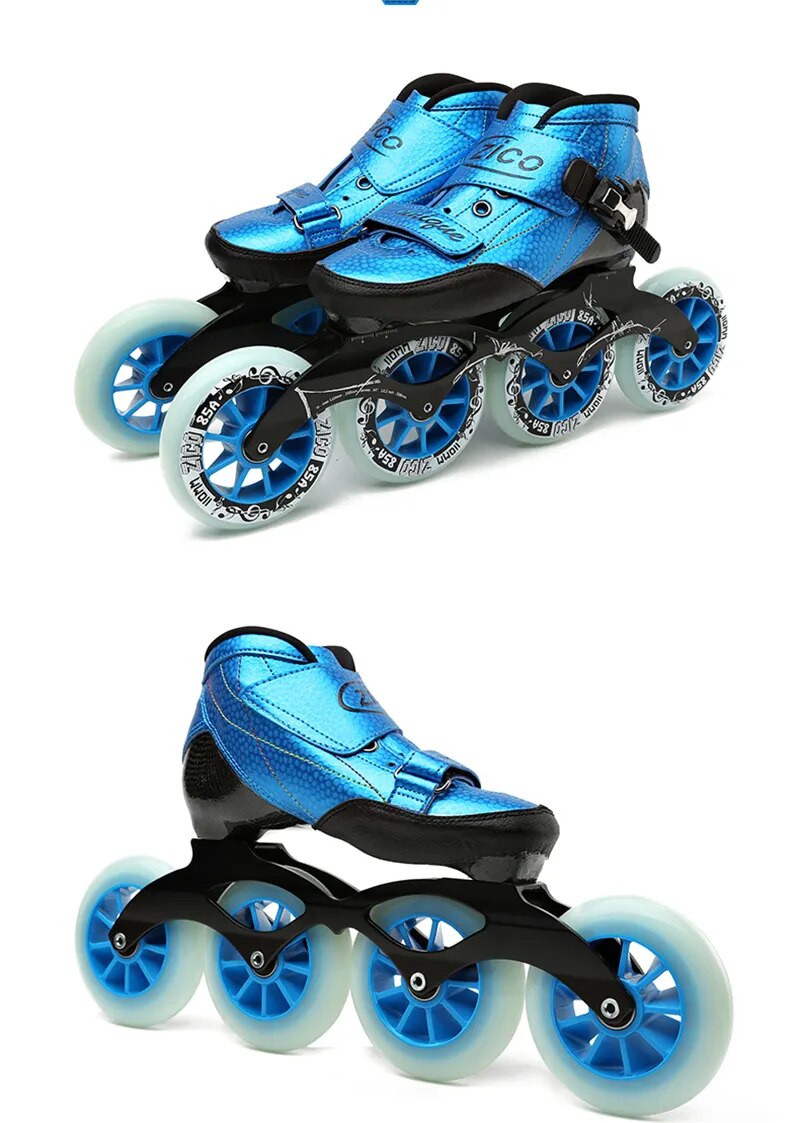 Street Trace Road Inline Speed Skates Shoes