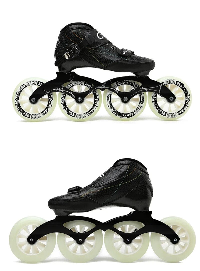 Street Trace Road Inline Speed Skates Shoes