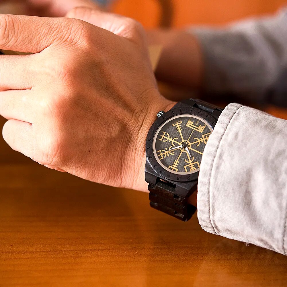 Vegvisir Design Luxury Wood Watches