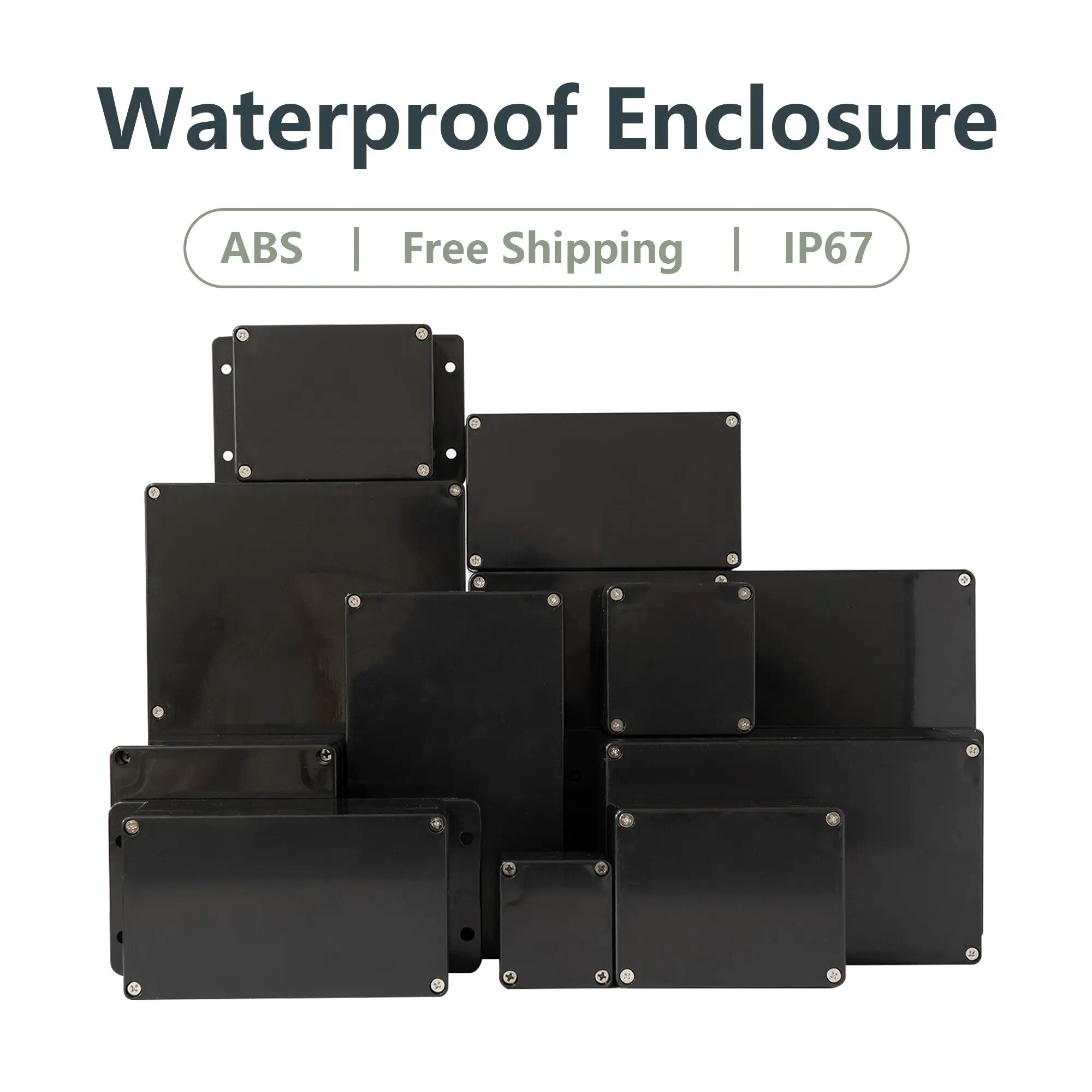 Waterproof Electronic Project Box for Outdoor Use