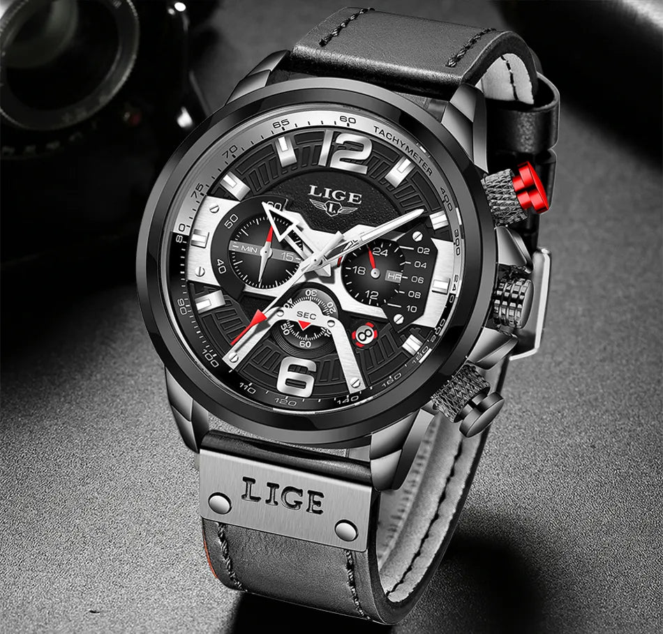 Top Brand Men's Waterproof Chronograph Sports Watch