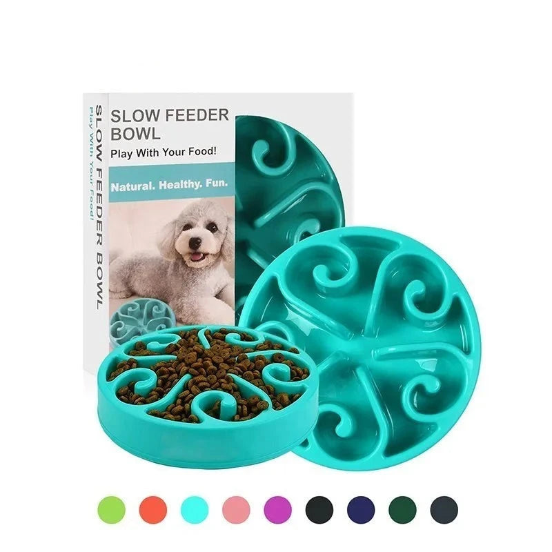 Nontoxic Fun Slow Feeder Dog Bowl