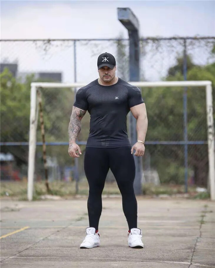 Bodybuilding and Fitness Short Sleeve T-shirt