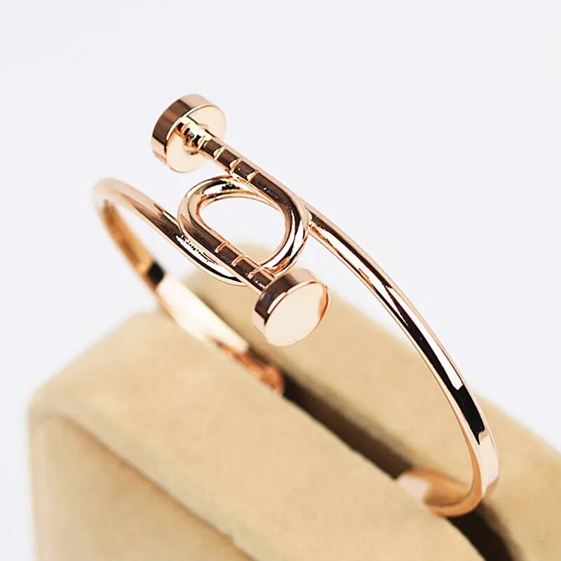 Exaggerated Personality Open Bangle Bracelet
