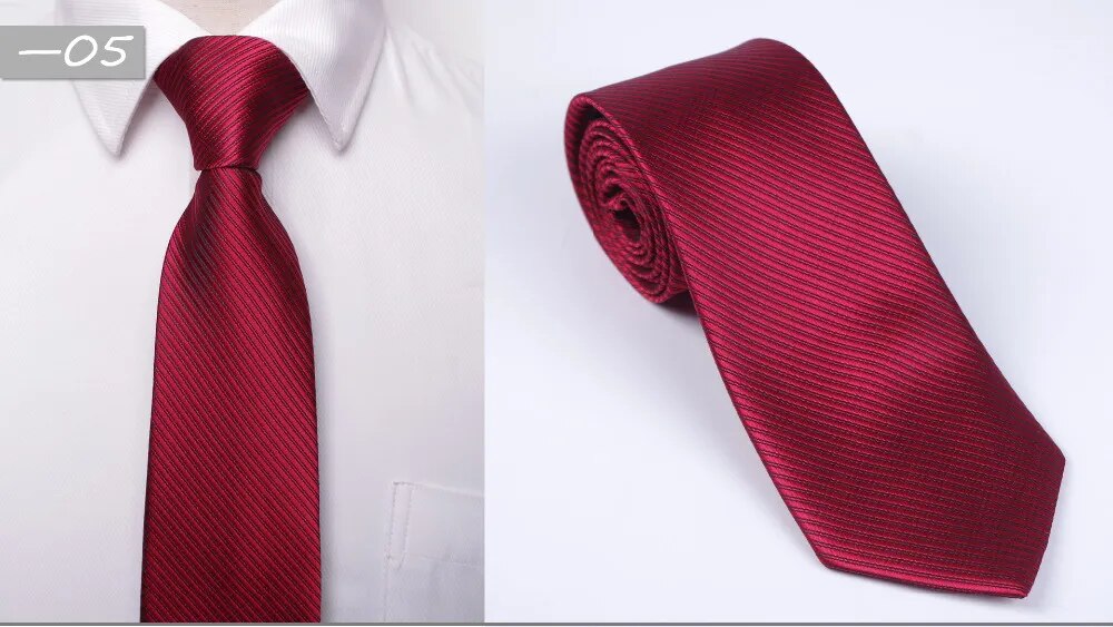 8cm stripe neck tie shirt fashion  dress