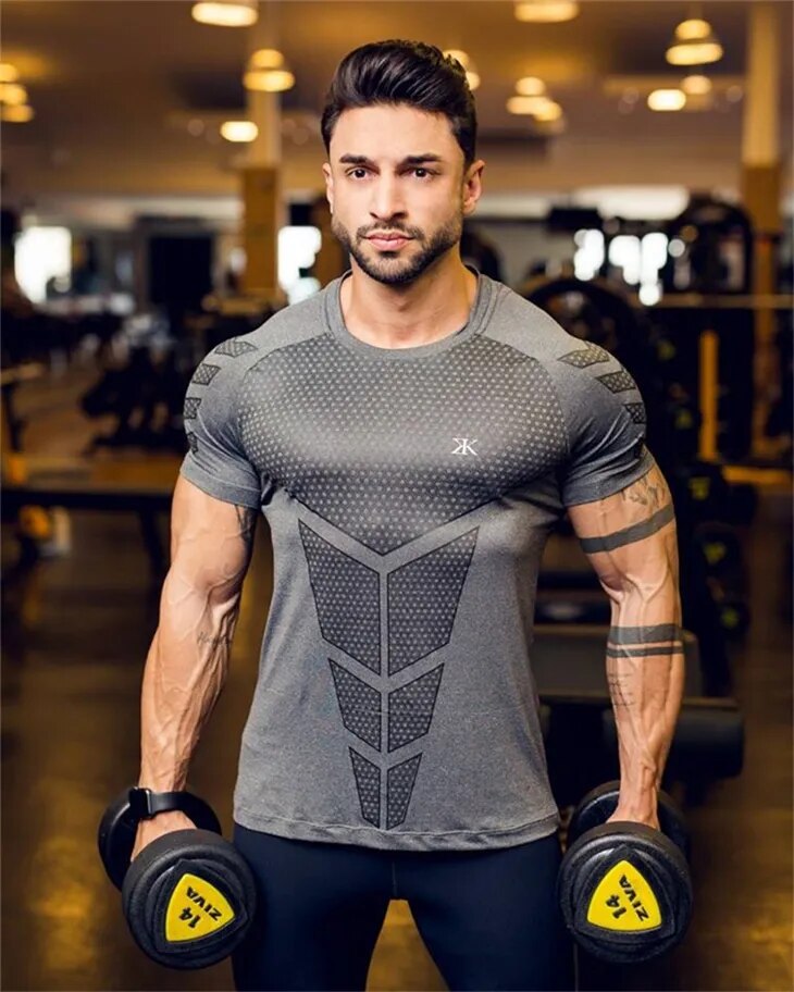 Bodybuilding and Fitness Short Sleeve T-shirt