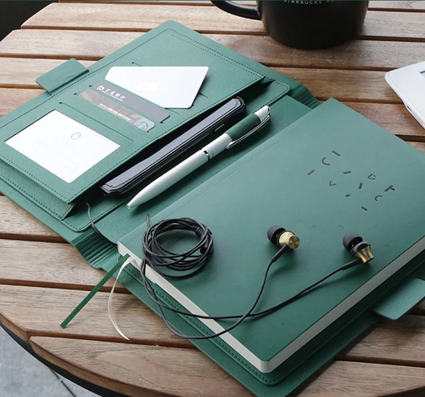 Meeting Leather Surface Thickening Office Notebook Fashion