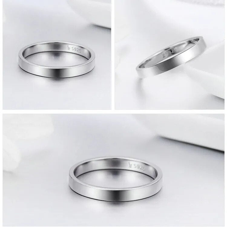 High Quality Sterling Silver Wedding Ring