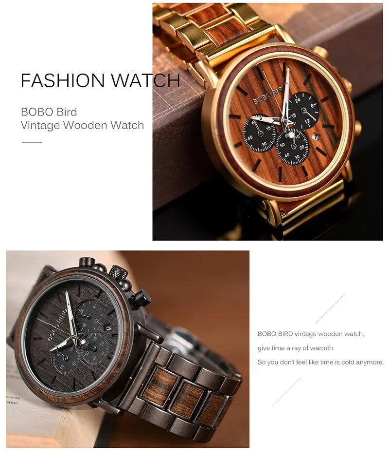 Luxury Chronograph Date Display Stop Watches