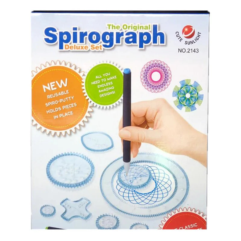22pcs Spirograph Drawing toys set  Accessories