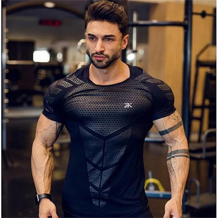 Bodybuilding and Fitness Short Sleeve T-shirt